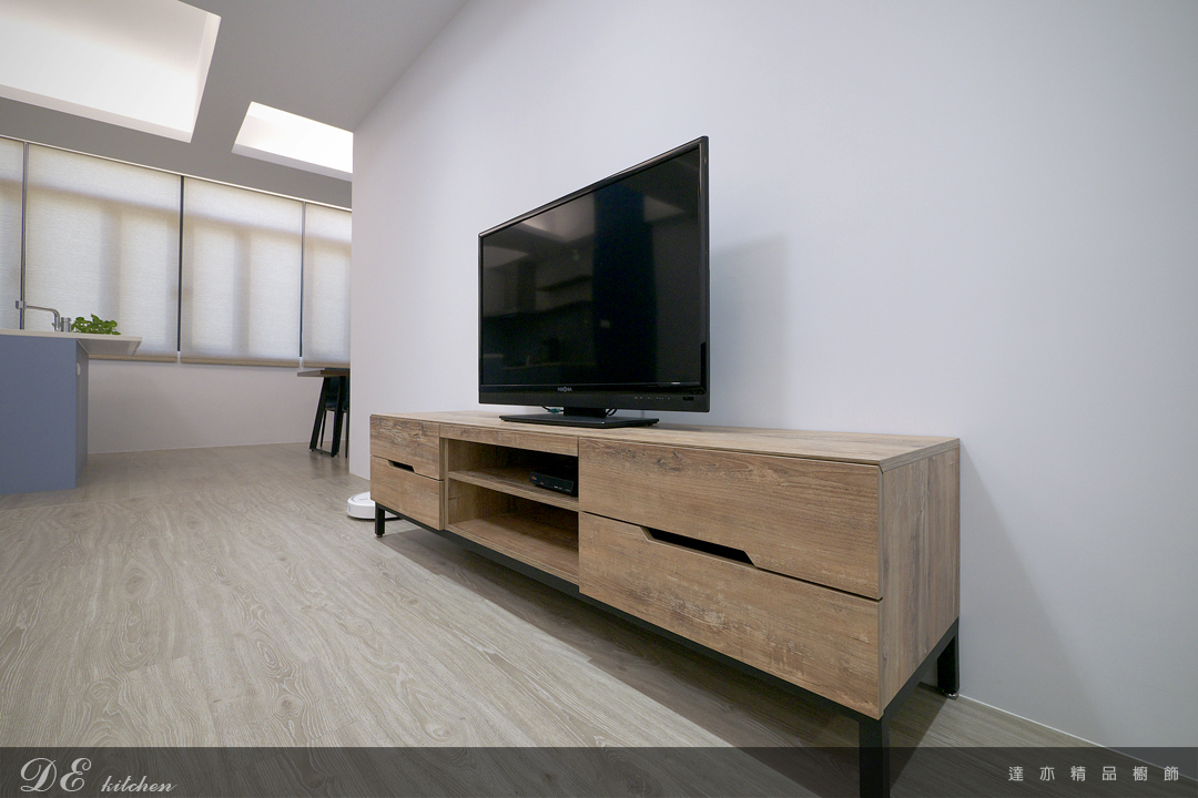 北歐風／系統家具／電視櫃／客廳設計